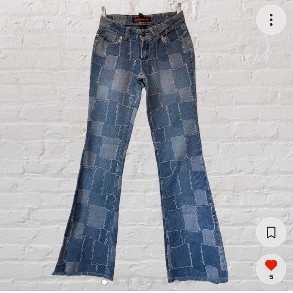 Dollhouse Patchwork Jeans 1/2